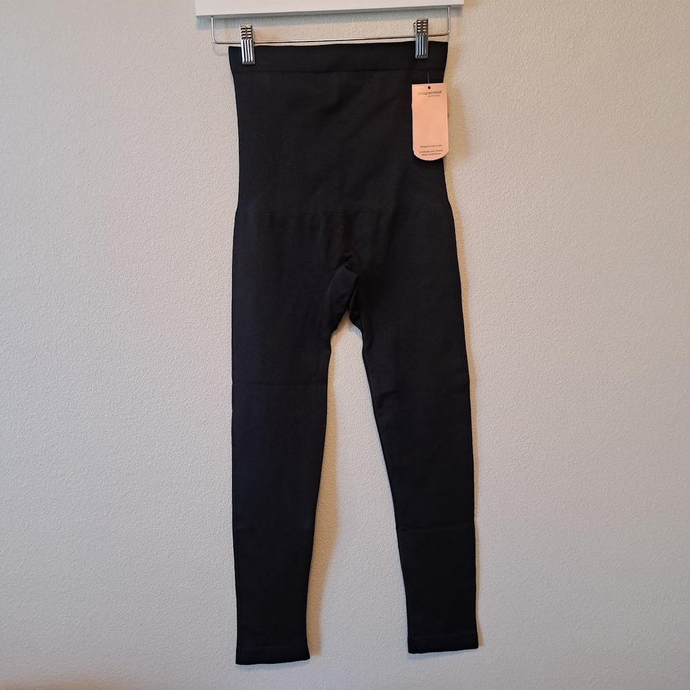Shapermint Essentials High Waisted Shaping Leggings Black Medium NWT 42075